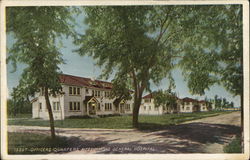 Officers Quarters, Fitzsimmons General Hospital Postcard