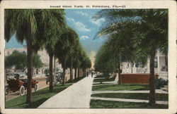 Second Street North St. Petersburg, FL Postcard Postcard Postcard