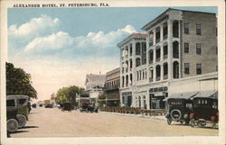 Alexander Hotel St. Petersburg, FL Postcard Postcard Postcard