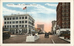 Central Avenue St. Petersburg, FL Postcard Postcard Postcard