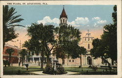 The Plaza St. Augustine, FL Postcard Postcard Postcard