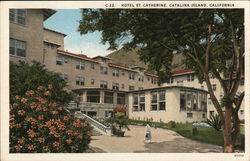 Hotel St. Catherine Santa Catalina Island, CA Postcard Postcard Postcard