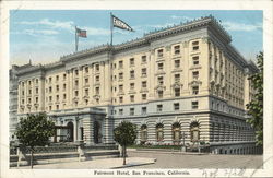 Fairmont Hotel Postcard