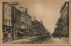 Dundas Street, looking East London, ON Canada Ontario Postcard Postcard Postcard