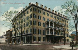 Dewitt House Lewiston, ME Postcard Postcard Postcard