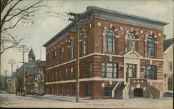 Elks' Building Lewiston, ME Postcard Postcard Postcard