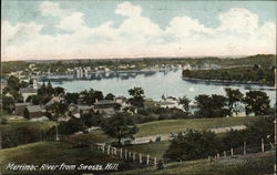 Merrimack River from Swests Hill New Hampshire Postcard Postcard Postcard