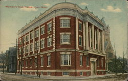 Woman's Club House Postcard