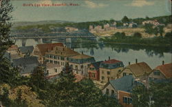 Bird's Eye View Haverhill, MA Postcard Postcard Postcard