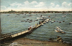 Marblehead Harbor Massachusetts Postcard Postcard Postcard