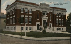 The Brockton Public Library Postcard