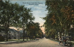 South Street from Park Square Pittsfield, MA Postcard Postcard Postcard