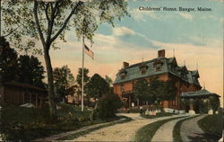 Childrens' Home Bangor, ME Postcard Postcard Postcard