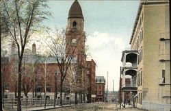 City Building and DeWitt House Postcard