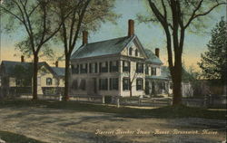 Harriet Beecher Stowe House Postcard