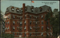 The Checkerton Apartments Postcard