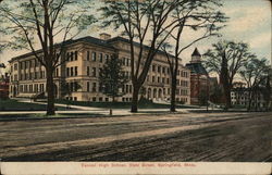 Central High School, State Street Postcard