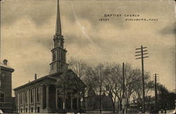 Baptist Church Postcard