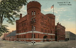 Armory M. V. M. Postcard