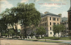 Central High School Postcard