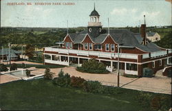 Riverton Park Casino Postcard