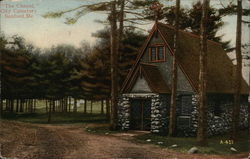 "The Chapel" City Cemetery Sanford, ME Postcard Postcard Postcard