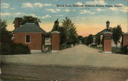 South Gate, National Soldiers Home Postcard