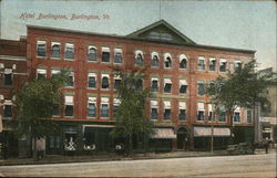 Hotel Burlington Vermont Postcard Postcard Postcard