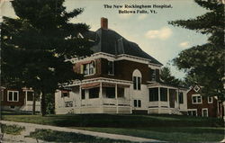 The New Rockingham Hospital Bellows Falls, VT Postcard Postcard Postcard