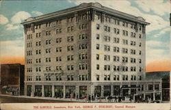 The Samuels, Jamestown, New York George F. Hurlbert, General Manager Postcard