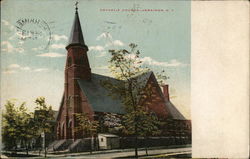 Catholic Church Herkimer, NY Postcard Postcard Postcard