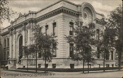 Carnegie Library Syracuse, NY Postcard Postcard Postcard