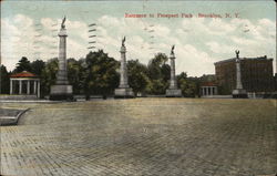 Entrance to Prospect Park Postcard