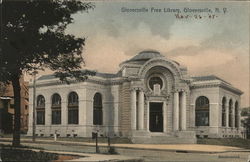 Golversville Free Library Gloversville, NY Postcard Postcard Postcard