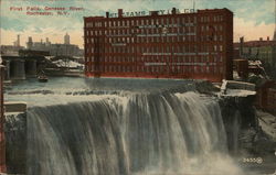 First Falls, Genesee River Postcard