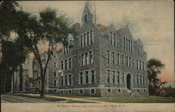 St. Mary's School and Convent Postcard