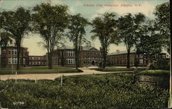 Albany City Hospital Postcard