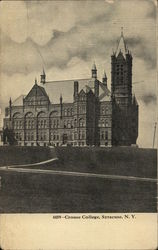 Course College Postcard