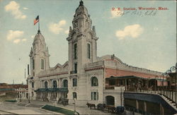 R. R. Station Postcard