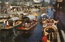 The Floating Gardens of Xochimilco Postcard