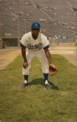 John Roseboro - Los Angeles Dodgers Baseball Postcard Postcard Postcard