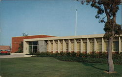 Lynwood City Hall California Postcard Postcard Postcard