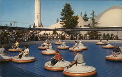 Flying Saucers Anaheim, CA Disney Postcard Postcard Postcard