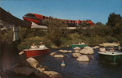 Motorboats - Monorail Postcard