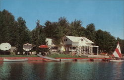 Country Surrey Inn, Lake Gouldsboro Pennsylvania Postcard Postcard Postcard