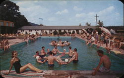 Fernwood - Swimming Pool Bushkill, PA Postcard Postcard Postcard