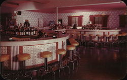 Spacious Bar at Fernwood Postcard