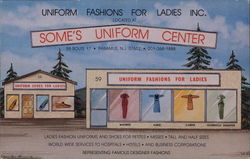 Uniform Fashons for Ladies Postcard