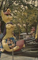 Coney Island - Kangaroo Ride Cincinnati, OH Postcard Postcard Postcard