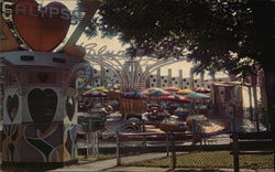 HemisFair '68 - Calypso Ride Postcard